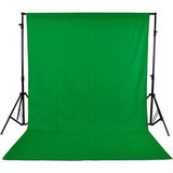 Deyatech Background Green Screen Yeşil Fon Perde (2X3M) + Fon Standı