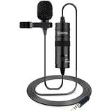 Deyatech Boya By-M1 Siyah Yaka Mikrofonu 6 M Kablolu Podcast Yayın ve Müzik Kayıt için