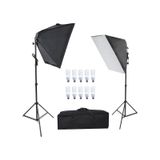 Deyatech Paraflaşh Softbox 50X70Cm 5 Duylu 2Li Video Kit