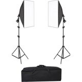 Deyatech Tek Duy Çiftli Lambasız 50X70 Softbox Sürekli Ürün Çekim Işığı Fotoğraf Stüdyo Işığı