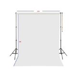 Deyatech White Screen Beyaz Fon Perde (2X3M) Fotoğraf ve Ürün Çekimleri Için 200X300 cm