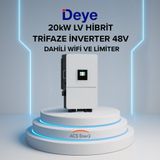 Deye 20 KW Hibrit Trifaze LV 48 V İnverter