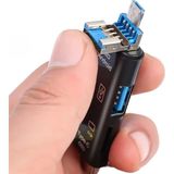 deyhome 5 In 1 Çok Fonksiyonlu USB 2.0 Micro Sd Kart Okuyucu - Usb/micro Usb/type-C Çıkışlı, Otg Çevirici
