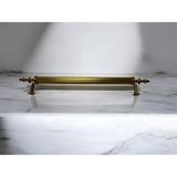 Deyhome Mobilya Kulbu Alüminyum Metal Zirve Model Altın Sarısı Kaplama Kulp (5 Adet) - 128mm