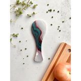 Deyhome Temperli Cam Kirli Düz Kasık Altlığı (9,5 x 26.5 Cm) - Fıstık Yeşili