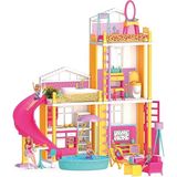 Deyido Linda'nın Tatil Evi Barbie Ev Seti Rüya Evi Kız Çocuklar İçin Eğlenceli Oyun Evi