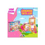 Deyido Linda'nın Tatil Evi Oyuncak Ev Barbie Ev Seti Rüya Evi Evcilik Oyun Evi