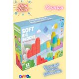 DeYiDo Yumuşak Soft Big Blok Le go Seti Büyük Yumuşak Bloklar Eğitici Eğlenceli Bebek Oyuncakları 12 Parça