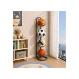 df doffo.com.tr creative furniture designs 4 Raflı Top Sepeti Çok Katlı Top Depolama Alanı Metal Top Sepeti ve Rafı Çok Renkli