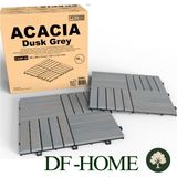 Df Home Ahşap Yer Karosu Renk Gri 30X30 (10 Adet=0.9m2)