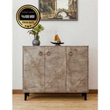 DF08102GD MDF Ayakkabılık Antre Hol Çok Amaçlı Dolap Ayakkabı Dolabı - Gri