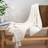 Dfn Home Softy Koltuk Şalı, Beyaz, 90X210