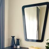 Dfn Wood Atria Dekoratif Konsol Aynası, Siyah, 90X68