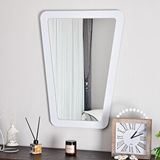 DFN Wood Dfn Wood Atria 100x75 Cm Cm Dekoratif Konsol Aynası Beyaz