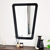 DFN Wood Dfn Wood Atria 80x60 Cm Dekoratif Konsol Aynası Siyah