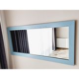 Dfn Wood Mdf Dikdörtgen Yeşil Dekoratif Duvar Salon Ofis Boy Aynası - 120x50
