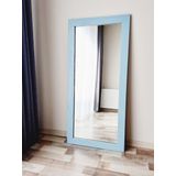 Dfn Wood Mdf Dikdörtgen Yeşil Dekoratif Duvar Salon Ofis Boy Aynası 140x60 Cm