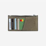 Dfonce Cooluxury Hakiki Deri Unisex Cüzdan Cactus Yeşil Floter