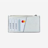 Dfonce Cooluxury Hakiki Deri Unisex Cüzdan White Beyaz Floter