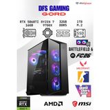 DFS Bilgisayar Dfs Gamıng Gord Ryzen 7 9700X-B650M-RTX 5060 Tı 16GB-32GB Ddr5 Ram-1tb M.2 Ssd-Oyuncu Bilgisayarı Sistem Tavsiyesi - Siyah - Yok