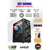 Dfs Gaming Beatrıx Ryzen 7 5700X-A520m-Rtx 4060 8Gb-16Gb Ram-512Gb M.2 Ssd-Oyuncu Bilgisayarı