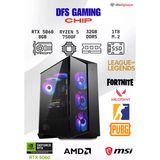 Dfs Gamıng Chıp Ryzen 5 7500F-B650m-Rtx 5060-32Gb Ddr5 Ram-1Tb M.2 Ssd-Oyuncu Bilgisayarı
