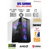 Dfs Gamıng Claude Ryzen 5 7500F-B650m-Rtx 5070 12Gb-32Gb Ddr5 Ram-1Tb M.2 Ssd-Oyuncu Bilgisayarı