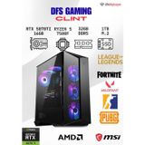 Dfs Gamıng Clınt Ryzen 5 7500F-B650m-Rtx 5070 Tı 16Gb-32Gb Ddr5 Ram-1Tb M.2 Ssd-Oyuncu Bilgisayarı