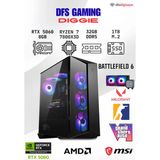 Dfs Gamıng Dıggıe Ryzen 7 7800X3d-B650m-Rtx 5060-32Gb Ddr5 Ram-1Tb M.2 Ssd-Oyuncu Bilgisayarı