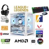 Dfs Gaming Ds2025w Ryzen 5 5600X-B550m-Rtx 4060 8Gb-16Gb Ram-512Gb M.2 Ssd-Wı Fı-Oyuncu Bilgisayarı