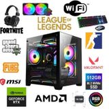 Dfs Gaming Eco 66X Ryzen 5 5600X-B550m-Rtx 5060 8Gb-16Gb Ram-512Gb M.2-Sıvı Soğutmalı-Oyuncu Bilgisayarı