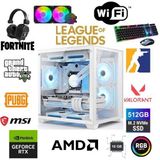 Dfs Gaming Eco 67X Ryzen 5 5600X-B550m-Rtx 5060 8Gb-16Gb Ram-512Gb M.2-Sıvı Soğutmalı-Oyuncu Bilgisayarı