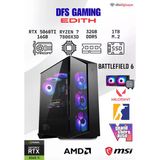 Dfs Gamıng Edıth Ryzen 7 7800X3d-B650m-Rtx 5060 Tı 16Gb-32Gb Ddr5 Ram-1Tb M.2 Ssd-Oyuncu Bilgisayarı