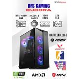 Dfs Gamıng Eudora Ryzen 5 9600X-B650m-Rtx 4060-32Gb Ddr5 Ram-1Tb M.2 Ssd-Oyuncu Bilgisayarı