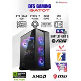 Dfs Gamıng Gatot Ryzen 7 9700X-B650m-Rtx 5060-32Gb Ddr5 Ram-1Tb M.2 Ssd-Oyuncu Bilgisayarı