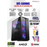 Dfs Gamıng Granger Ryzen 7 9700X-B650m-Rtx 5070 12Gb-32Gb Ddr5 Ram-1Tb M.2 Ssd-Oyuncu Bilgisayarı