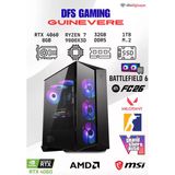 Dfs Gamıng Guınevere Ryzen 7 9800X3d-B650m-Rtx 4060-32Gb Ddr5 Ram-1Tb M.2 Ssd-Oyuncu Bilgisayarı