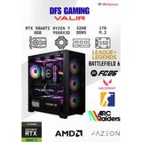 Dfs Gamıng Valır Ryzen 7 9800X3d-B650m-Rtx 5060 Tı 8Gb-32Gb Ddr5 Ram-1Tb M.2 Ssd-Masaüstü Oyuncu Bilgisayarı