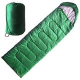 DFT Düz Başlık 190+30x75 CM 5/15 Derece Yeşil Uyku Tulumu