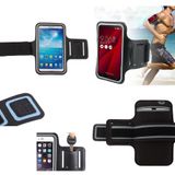 DFVmobile - Buckle ile Kol bandı Profesyonel Kapak Neopren Su geçirmez Silme Spor MEIZU M3 MAX S685Q (MEIZU Meilan MAX) mit kompatibel - Siyah