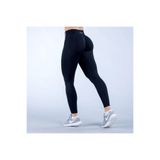 DFYNE Seamless Scrunch Tayt - Jet Black