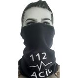 DG 112 Acil Polar Boyunluk/kar Başlığı - Standart - Beyaz - Lacivert