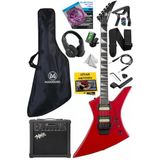DG-34RD-25AMP Kelly Kasa Floyde Rose 2x Zebra Hh Manyetik 25W Amfili Elektro Gitar