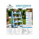 DG Ahşap çiçeklik