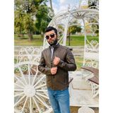 Dg Aura Kalın Içi Kürklü Kalın Deri Mont (Ceket) - 2XL - Kahverengi