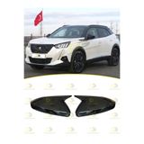 DG Power Peugeot 2008 2019 - 2026 Batman Yarasa Ayna Kapağı Parlak Siyah Abs Plastik Seti Pejo Ayna