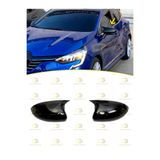DG Power Renault Clio 5 2019 ve Sonrası Batman Yarasa Ayna Kapağı Parlak Siyah ABS Plastik Seti