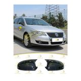 DG Power Vw Passat B6 2005 - 2010 Batman Yarasa Ayna Kapağı Parlak Siyah Abs Plastik Seti