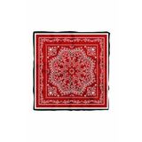 DG01362-22 Kırmızı Şal Desenli 50x50 cm Bandana