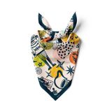 DG0187-22 Comics Desenli Pudra 50x50 cm Bandana